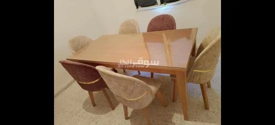 طاولة و6كراسي بلنز
