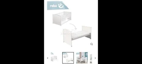 Lit bébé Ikea évolutif et convertible
